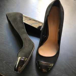 Calvin Klein black heels